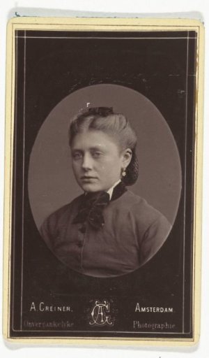 Portrait of a young woman
