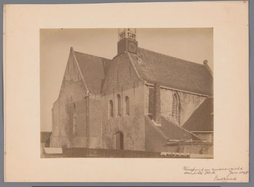 View of the Reformed Church in Cadzand