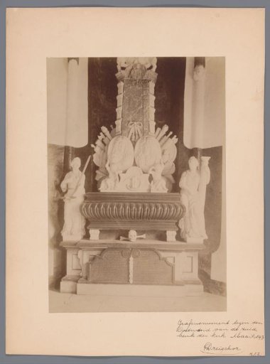 Monument to Cornelis and Johan Ockerse in the St. Adrian's Church in Dreischor