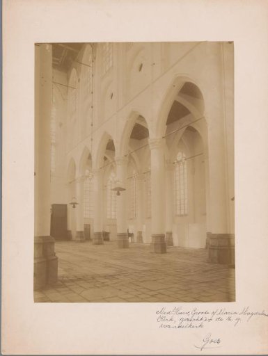 Interior of the Great or St. Mary Magdalene Church at Goes