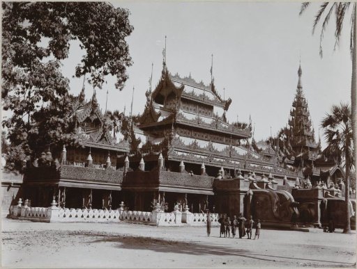 Shwenandaw monastery, Mandalay, Myanmar