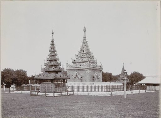 Tomb of King Mindon in the palace of Mandalay, Myanmar