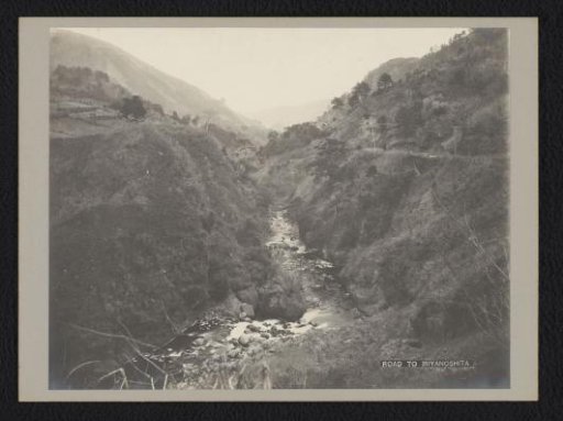 River between mountains, Kanagawa