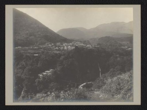 View of Miyanoshita, Hakone