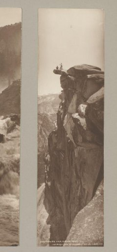 Overhanging rock, Glacier Point