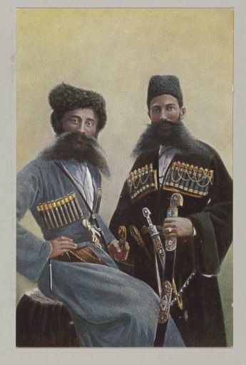 Two armed Caucasian men