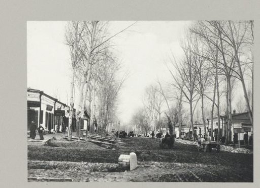 Street in the Russian quarter of Samarkand