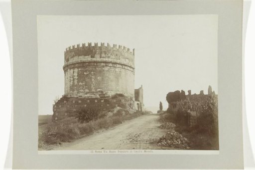 Tomb of Caecilia Metella on the Via Appia, Rome