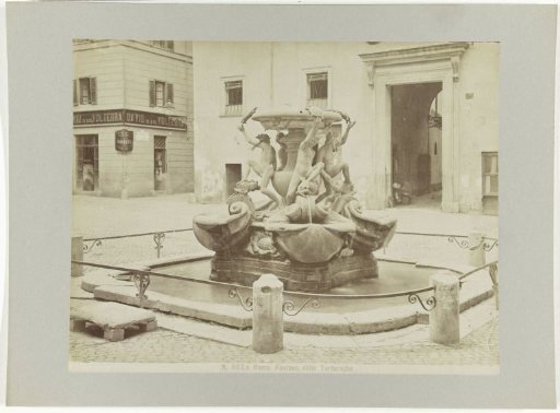 Tortoise Fountain in Rome