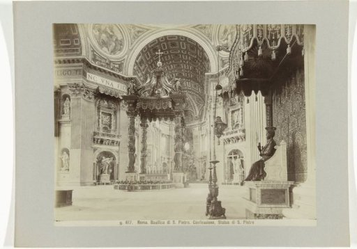Interior of St. Peter's Basilica