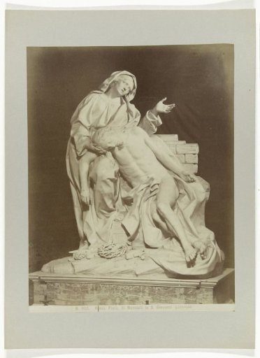 Sculpture of a Pietà in the Papal Basilica of St. John Lateran