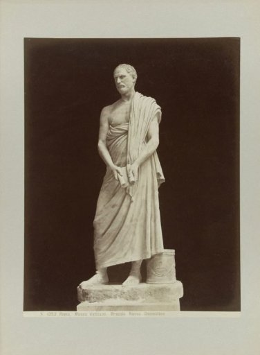 Sculpture of the Standing Demosthenes