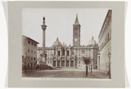 West facade of S. Maria Maggiore in Rome