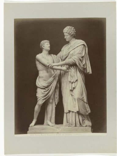 Sculpture of Orestes and Electra