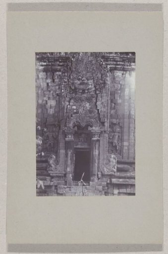 Door ornament of Tjandi Kalasan, near Yogyakarta