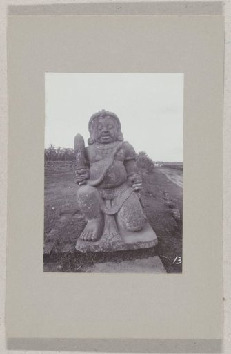 Temple guardian at Tjandi Sewoe, near Yogyakarta