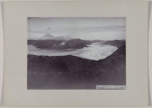 Volcanoes (including Bromo) in the Tengger Mountains, Java, Dutch East Indies