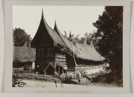 Minangkabau house on Sumatra