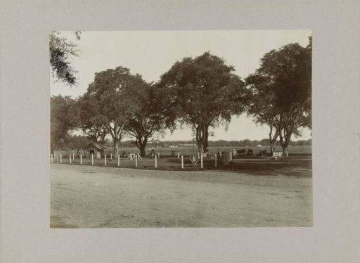 View of the Koningsplein in Batavia