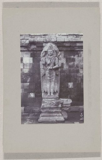 Image in a temple of Prambanan near Yogyakarta
