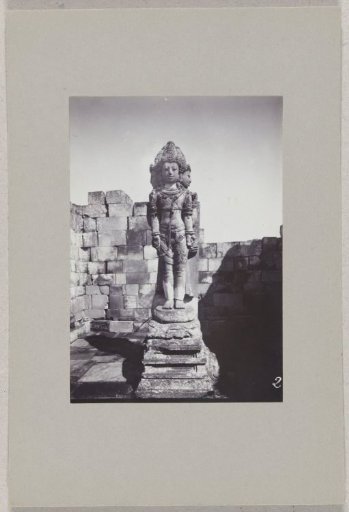 Image in a temple of Prambanan near Yogyakarta