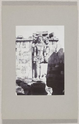 Statue in a temple of Prambanan near Yogyakarta