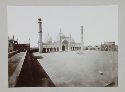 View of the Jama Masjid in Delhi, India