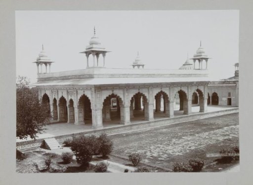 View of the Diwan-i-Khas in the Red Fort at Delhi, India