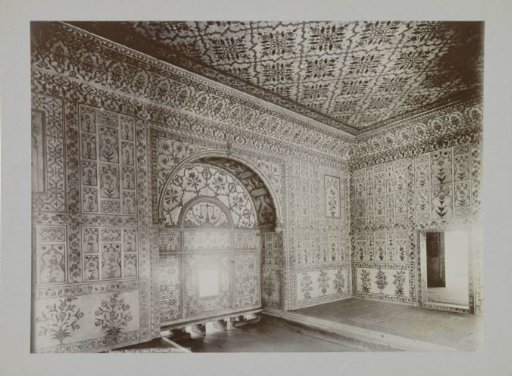 Room within the Red Fort at Delhi, India