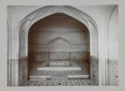The emperor's hammam within the Red Fort at Delhi, India