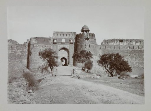 Gateway to the Old Fort in Delhi, India
