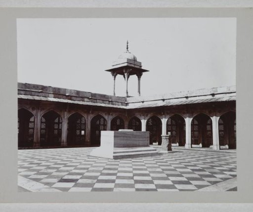 Courtyard of Akbar's Tomb, Sikandra, Uttar Pradesh, India