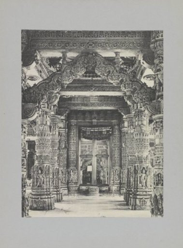Interior of the Dilwara Temple at Mount Abu, Rajasthan, India