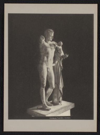 Statue of Hermes carrying the infant Dionysus