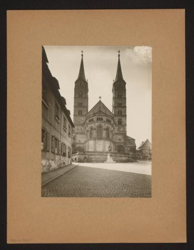 View of the cathedral of Bamberg