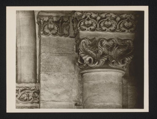 Capital of the cathedral of Bamberg