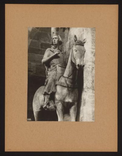 The Bamberg Rider in Bamberg Cathedral