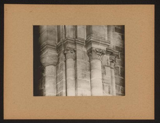 Capitals of the cathedral of Bamberg