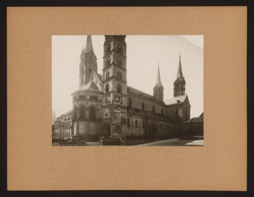 View of the cathedral of Bamberg