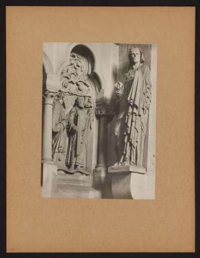 Sculpture in the cathedral of Bamberg