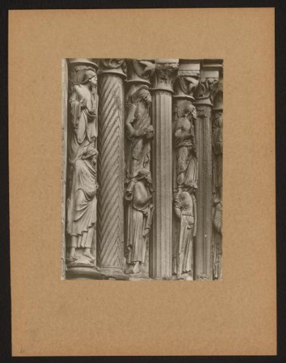 Detail of the Fürstenportal in Bamberg Cathedral