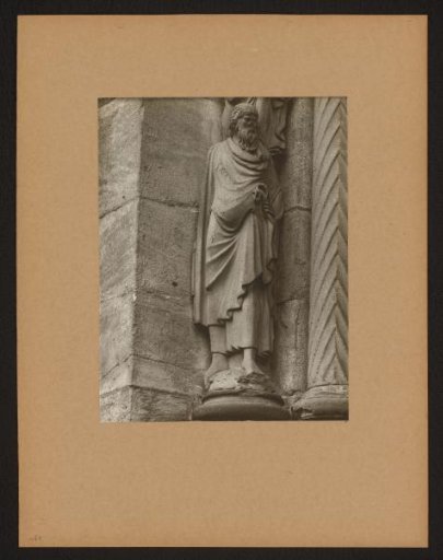 Detail of the Fürstenportal in Bamberg Cathedral