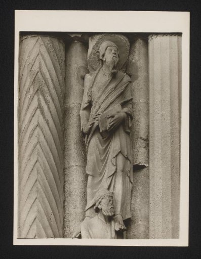 Detail of the Fürstenportal in Bamberg Cathedral