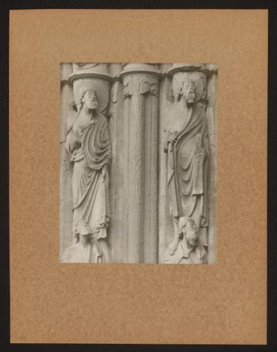 Detail of the Fürstenportal in Bamberg Cathedral