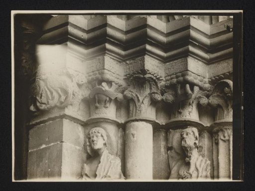 Detail of the Fürstenportal in Bamberg Cathedral