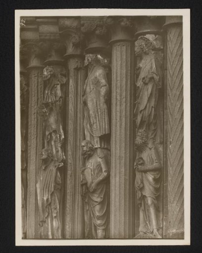 Detail of the Fürstenportal in Bamberg Cathedral