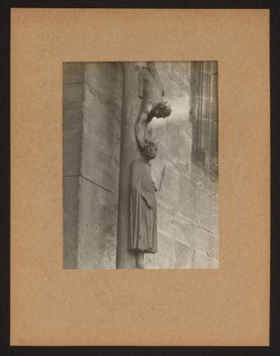 Detail of the Fürstenportal in Bamberg Cathedral