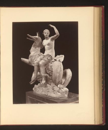 Sculpture of a Nereid on a Dolphin