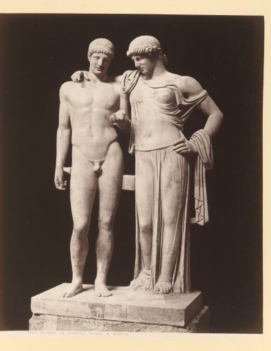 Sculpture of Orestes and Electra