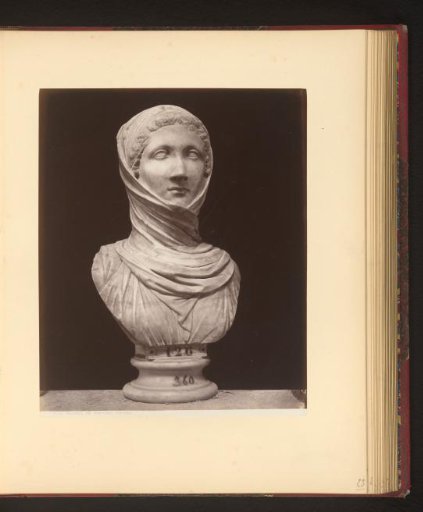 Bust of a Vestal Virgin from the Farnese Collection